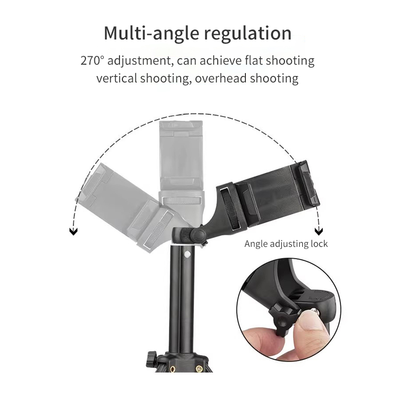 Diginut-SD-118 2IN1 Portable Selfie Monopod&Tripod Stick/Bluetooth Remote Controller/Phone&Camera/52mm-102mm