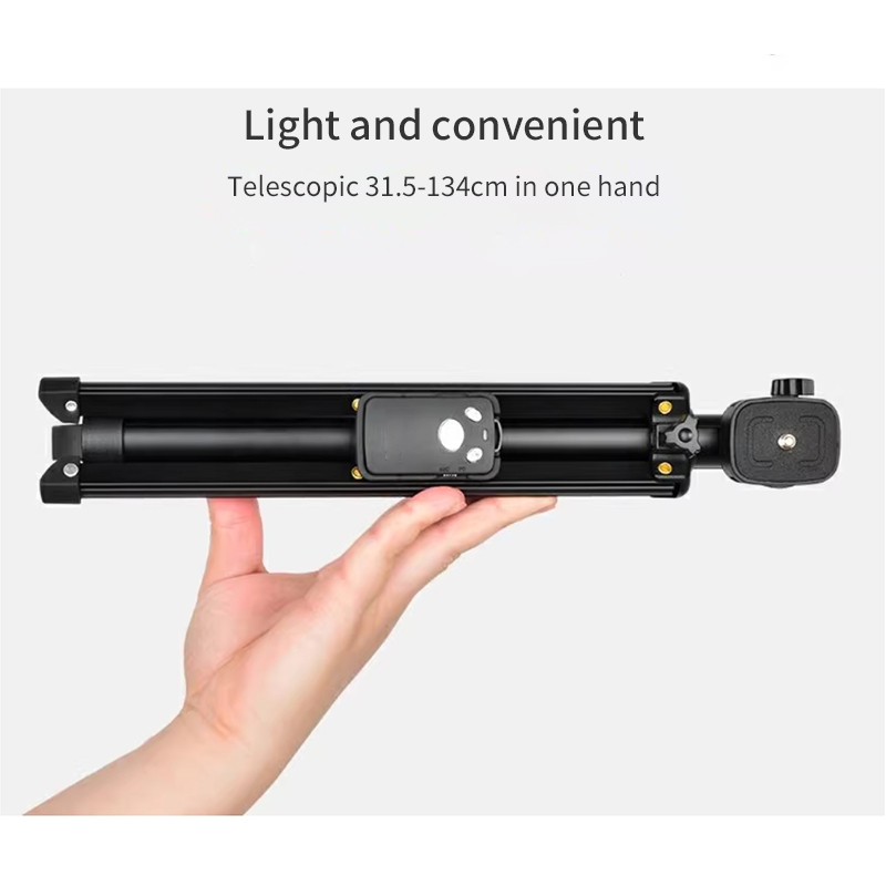 Diginut-SD-118 2IN1 Portable Selfie Monopod&Tripod Stick/Bluetooth Remote Controller/Phone&Camera/52mm-102mm