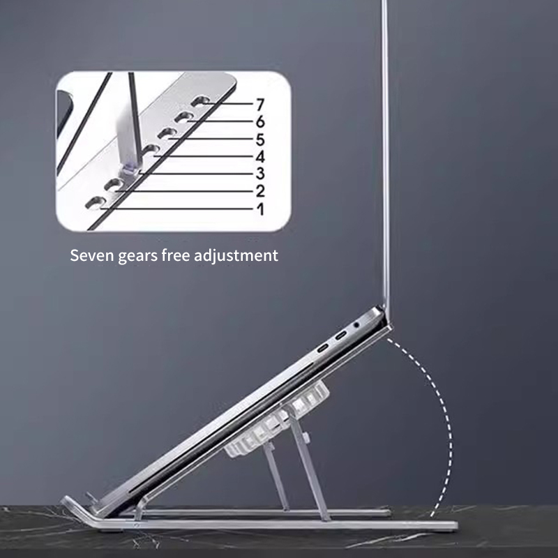 Diginut SD-410 Laptop Stand With Cooling Fan/ Suitable For 10-18 Inch/ Foldable and Portable/ 7 Levels Height