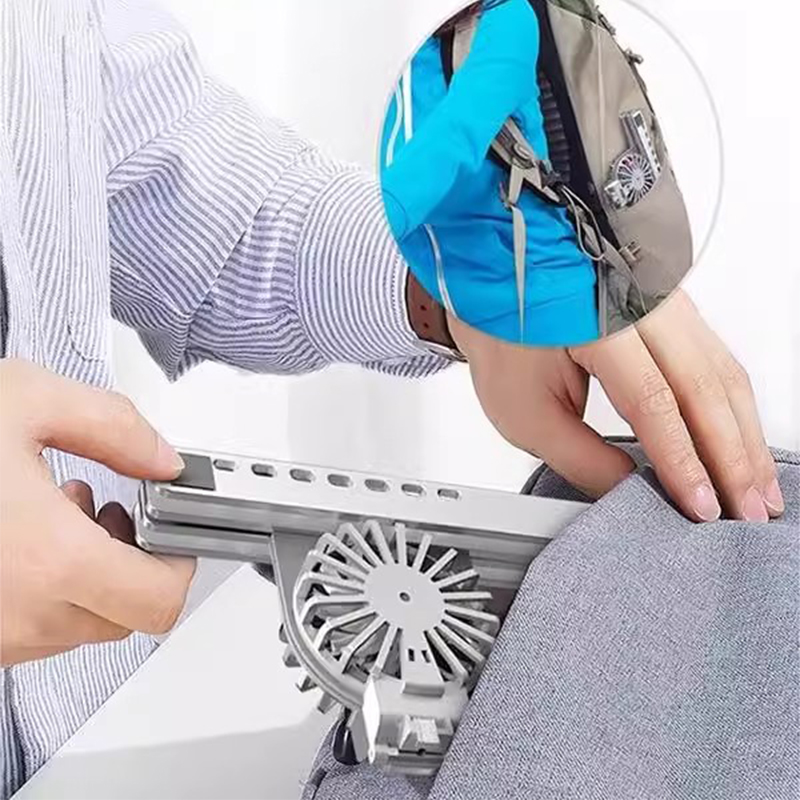 Diginut SD-410 Laptop Stand With Cooling Fan/ Suitable For 10-18 Inch/ Foldable and Portable/ 7 Levels Height