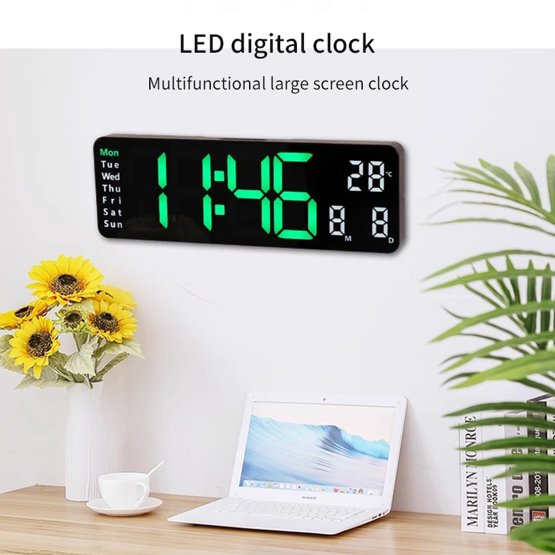 Diginut TM-01 Multiple Functional LED Digital Clock With Remote Control/ 12/24-hour System/ Power Supply