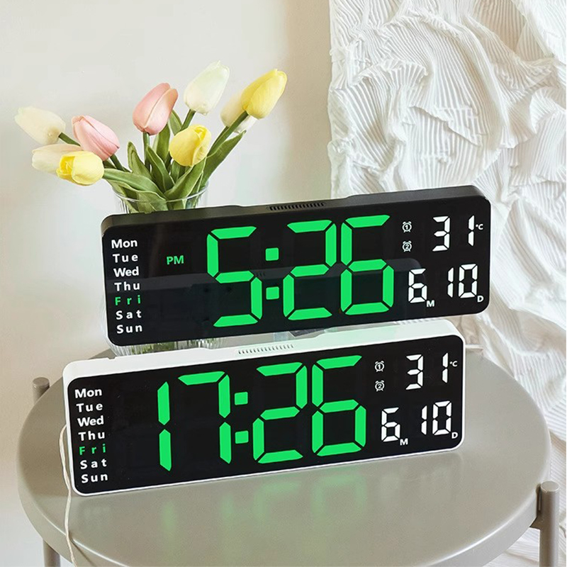 Diginut TM-01 Multiple Functional LED Digital Clock With Remote Control/ 12/24-hour System/ Power Supply