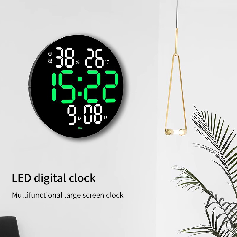 Diginut TM-02 Multiple Functional LED Digital Clock With Remote Control/ 12/24-hour System