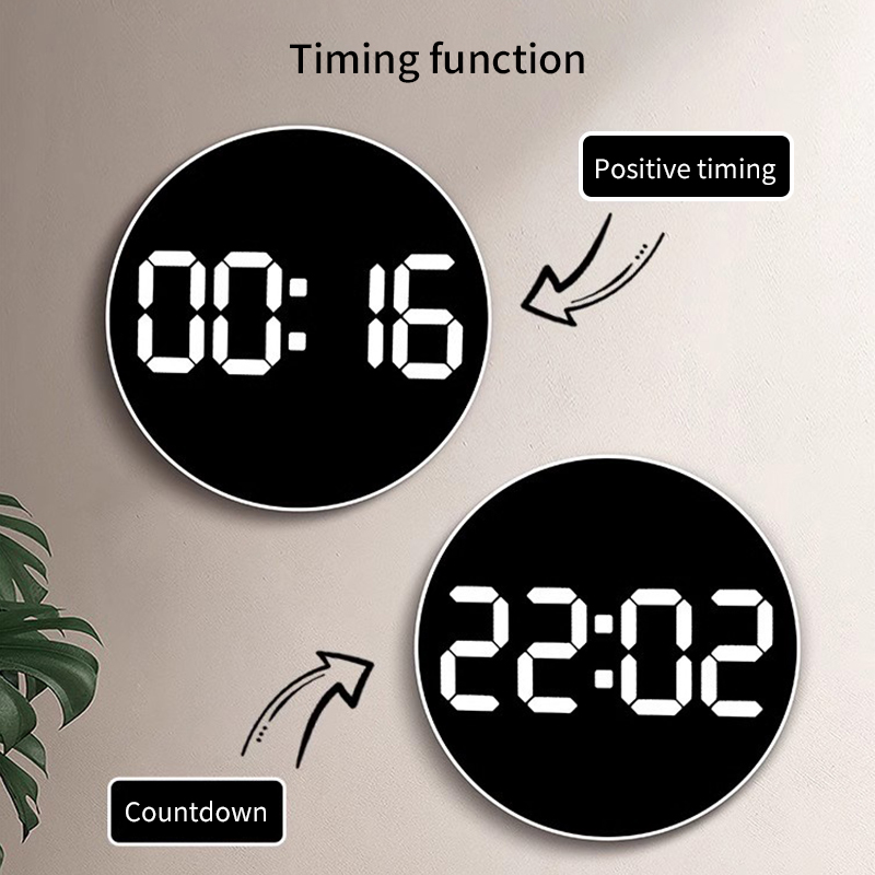 Diginut TM-02 Multiple Functional LED Digital Clock With Remote Control/ 12/24-hour System