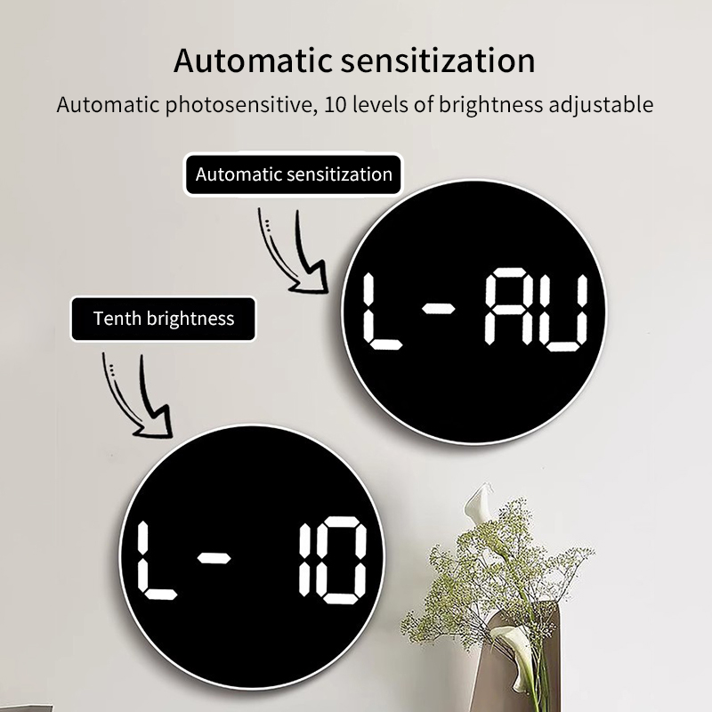 Diginut TM-02 Multiple Functional LED Digital Clock With Remote Control/ 12/24-hour System