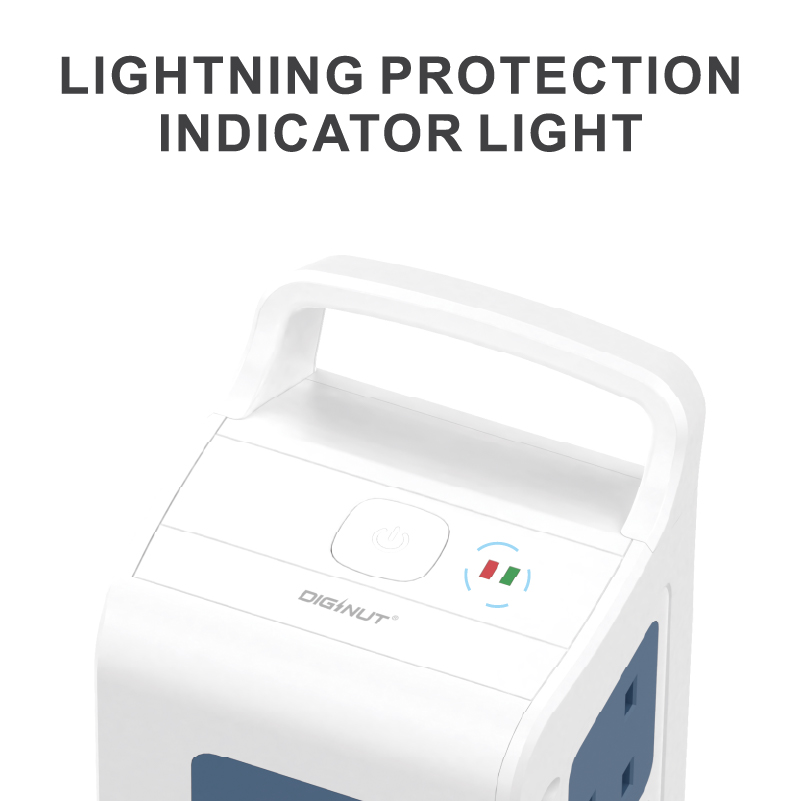 SG The FIRST SAFETY MARK Tower Extension Socke Diginut TP-VF3U12K 15IN1 Vertical Power Socket/Safety Mark Approval