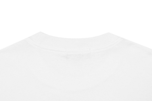 MONCLER 大きなロゴプリントのカジュアルなコットンTシャツ