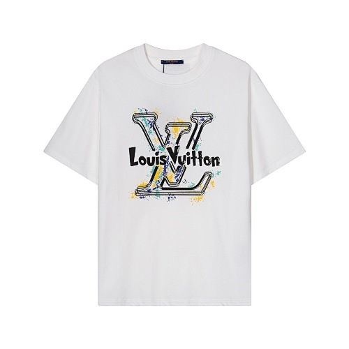 LOUIS VUITTON 新作プリントクルーネックTシャツ