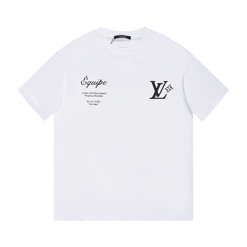 LOUIS VUITTON 新作プリントクルーネックTシャツ
