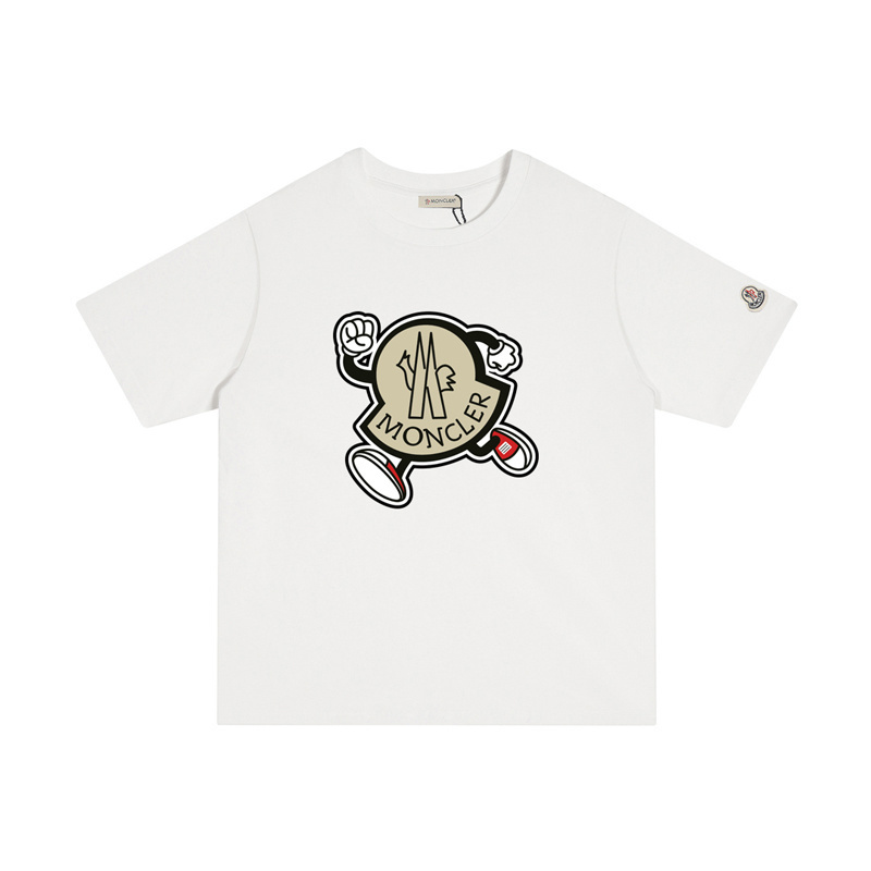 MONCLER カジュアルでスタイリッシュなコットンTシャツ