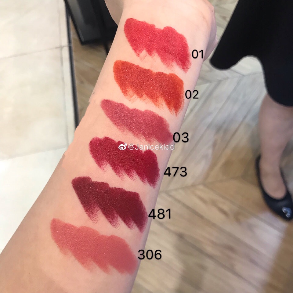 lancome兰蔻皮革红管哑光口红507/粉金管278/473/481/888/274/196