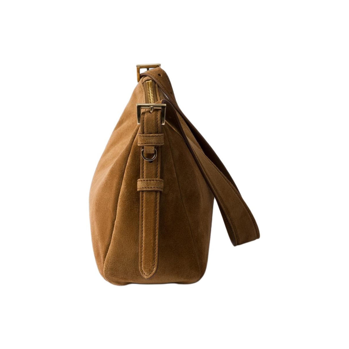 【PRADA】プラダ エメ ラージ スエード ショルダーバッグ💖シンプルでいて実用的、秋冬の理想的な相棒