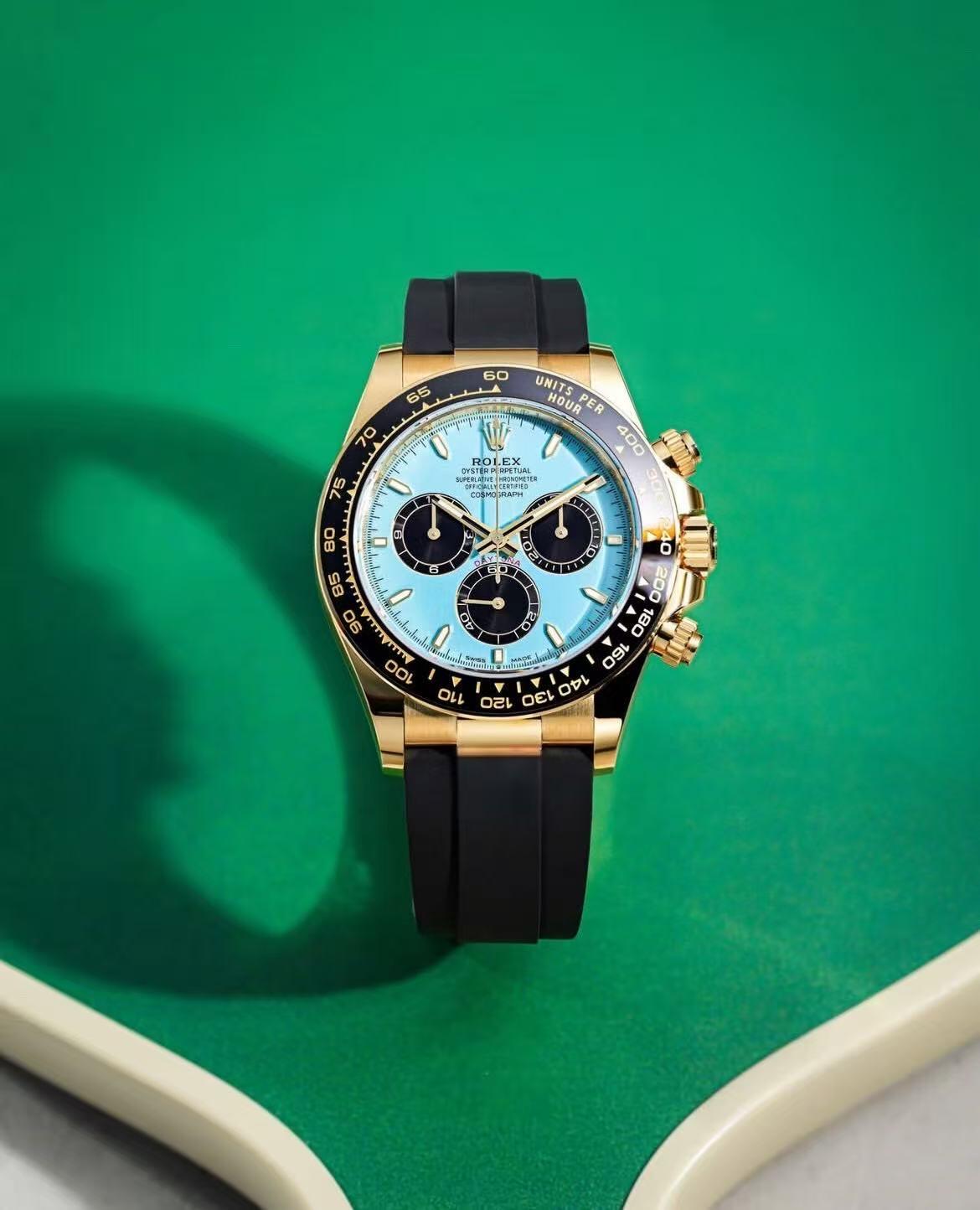 新作モデル，コスモグラフ デイト，ナオイスター、40 mm、イエローゴールド  リファレンス 126518LN