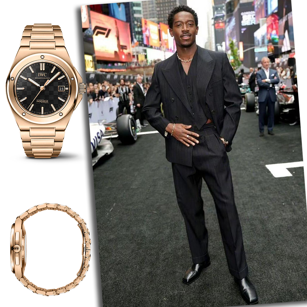 IWCインヂュニア・オートマティック 40、40 mm、18Kレッドゴールド、モデルIW328702