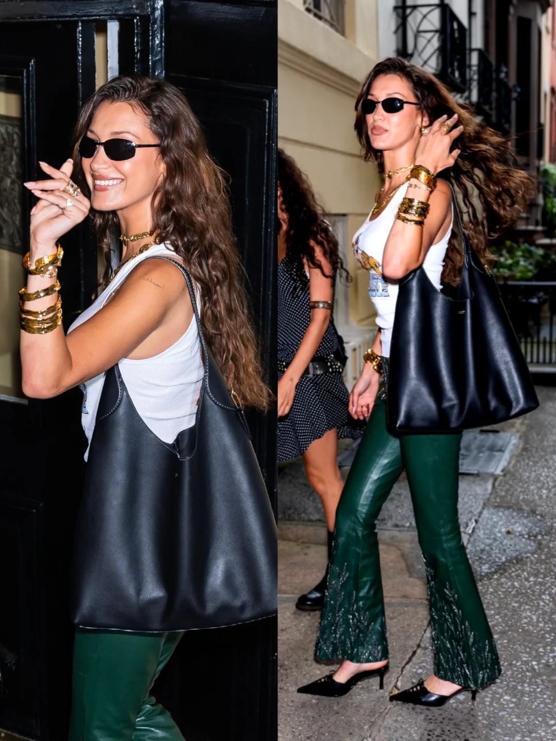 「今季のマストアイテム！💖ブルックリン ショルダー バッグ 39で洗練されたスタイルに、華やかさとエレガンスをプラス✨」