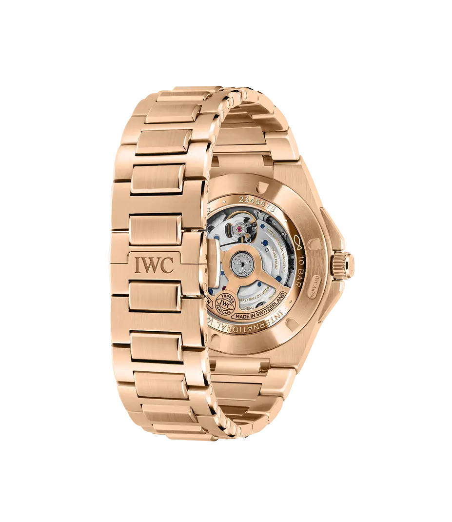 IWCインヂュニア・オートマティック 40、40 mm、18Kレッドゴールド、モデルIW328702