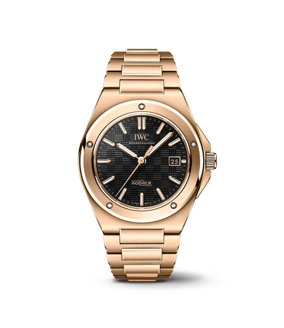 IWCインヂュニア・オートマティック 40、40 mm、18Kレッドゴールド、モデルIW328702