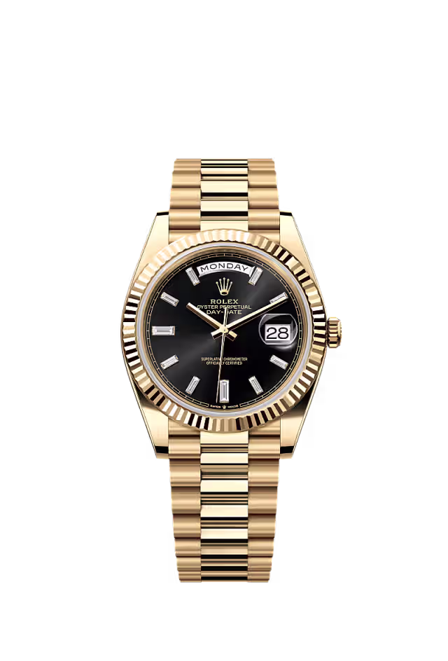 デイデイト 40 オイスター、40 mm、イエローゴールド リファレンス m228238-0004