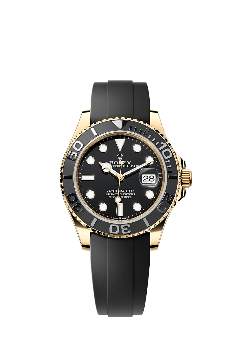 Rolex gold yacht famous series M226658-0001 black disk