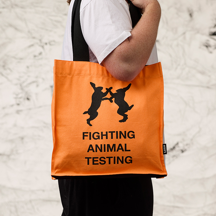Fighting Animal Testing - Fluoro Orange