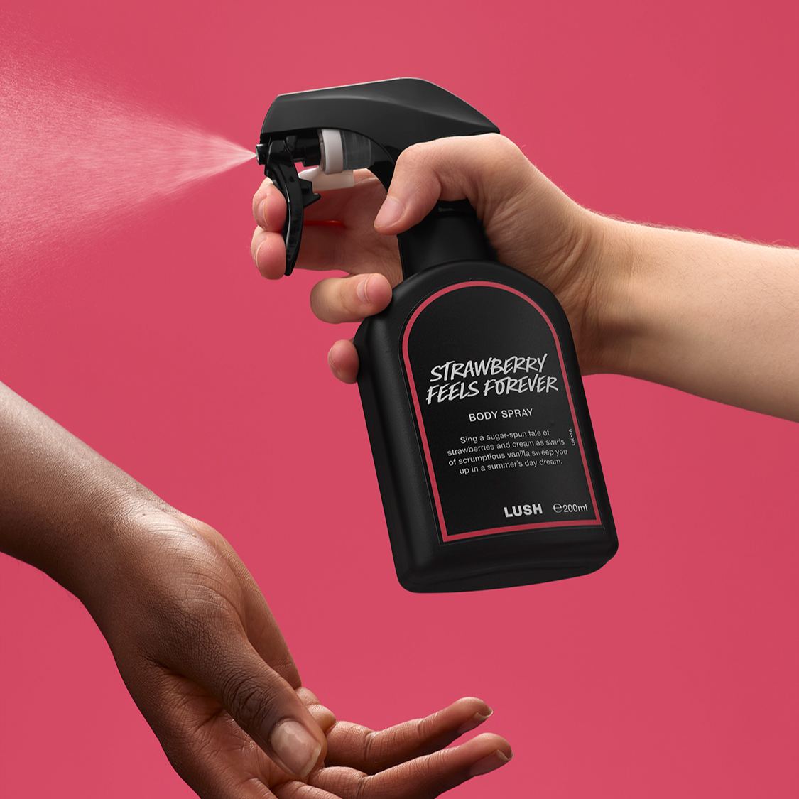 LUSH STRAWBERRY FEELS FOREVER ボディスプレー LUSH STRAWBERRY FEELS FOREVER ボディスプレー Strawberry