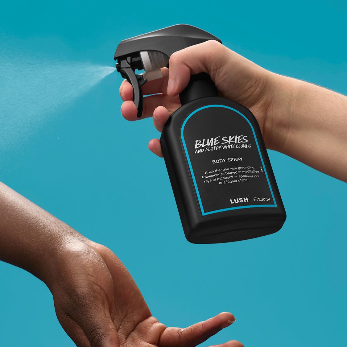 Blue Skies And Fluffy White Clouds