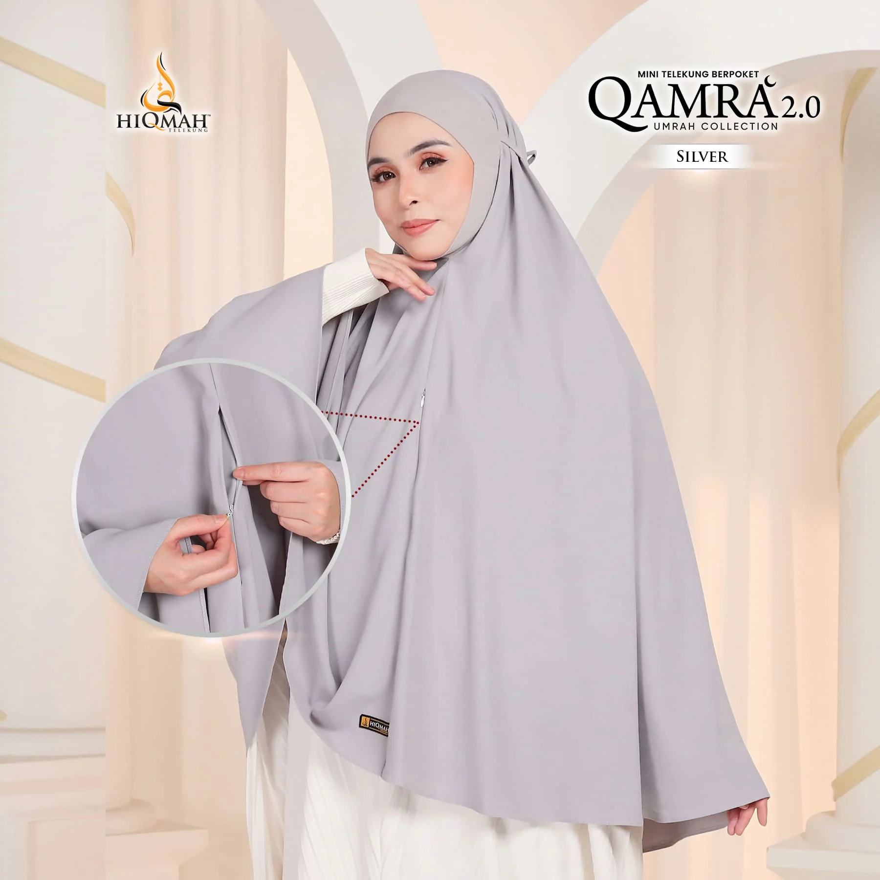 (Preorder) Qamra 2.0 Mini Telekung