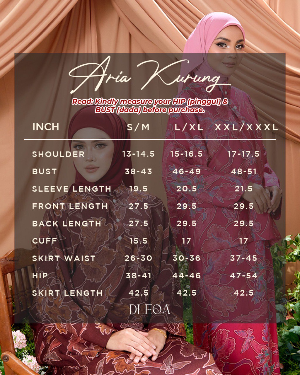 Kurung Aria (Preorder)