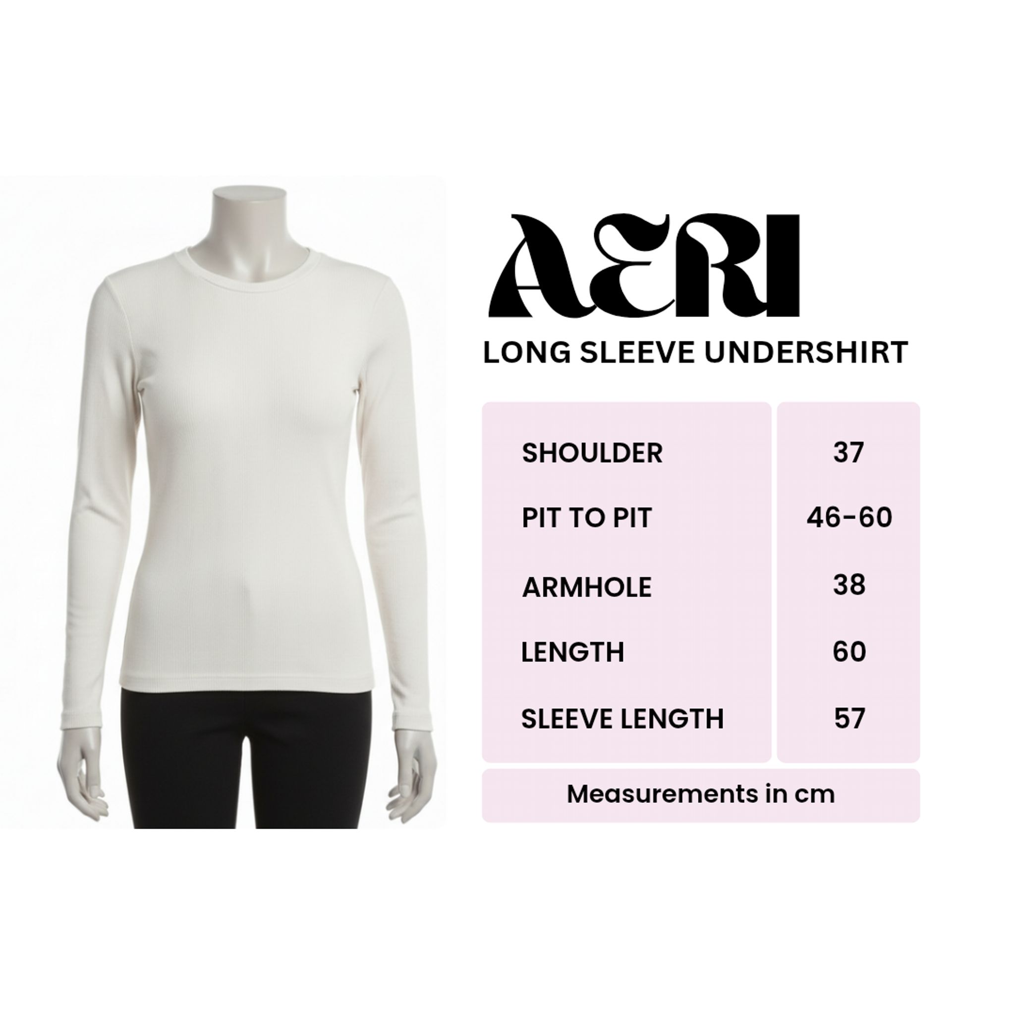 Aeri Long Sleeve Undershirt