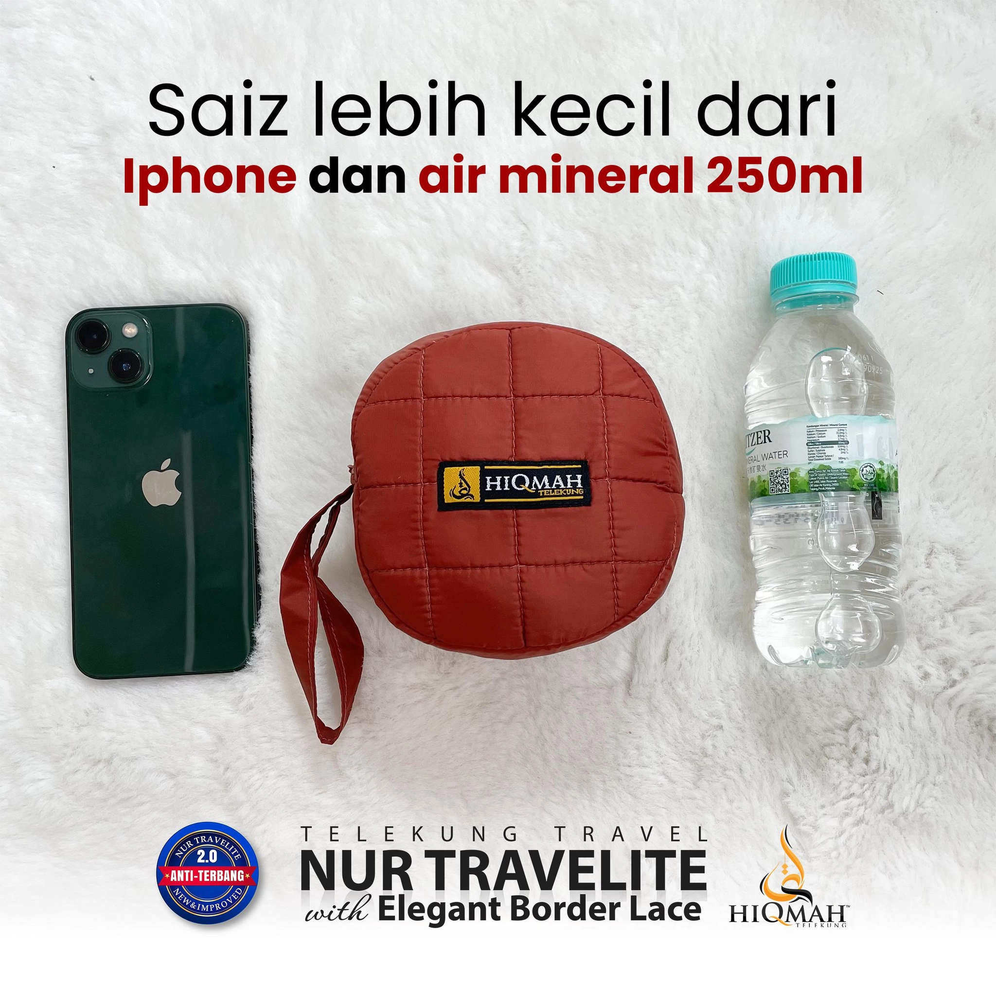 Telekung Nur Travelite 2.0 (Preorder)