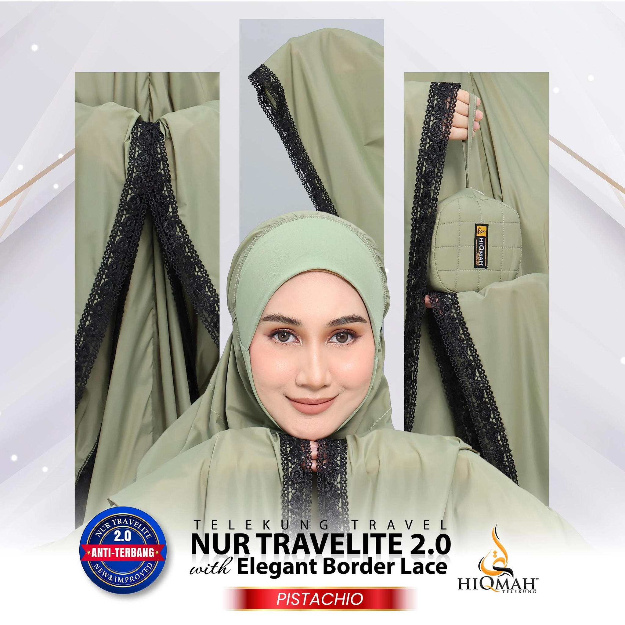 Telekung Nur Travelite 2.0 (Preorder)