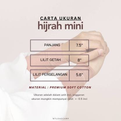 Hijrah Handsock Mini