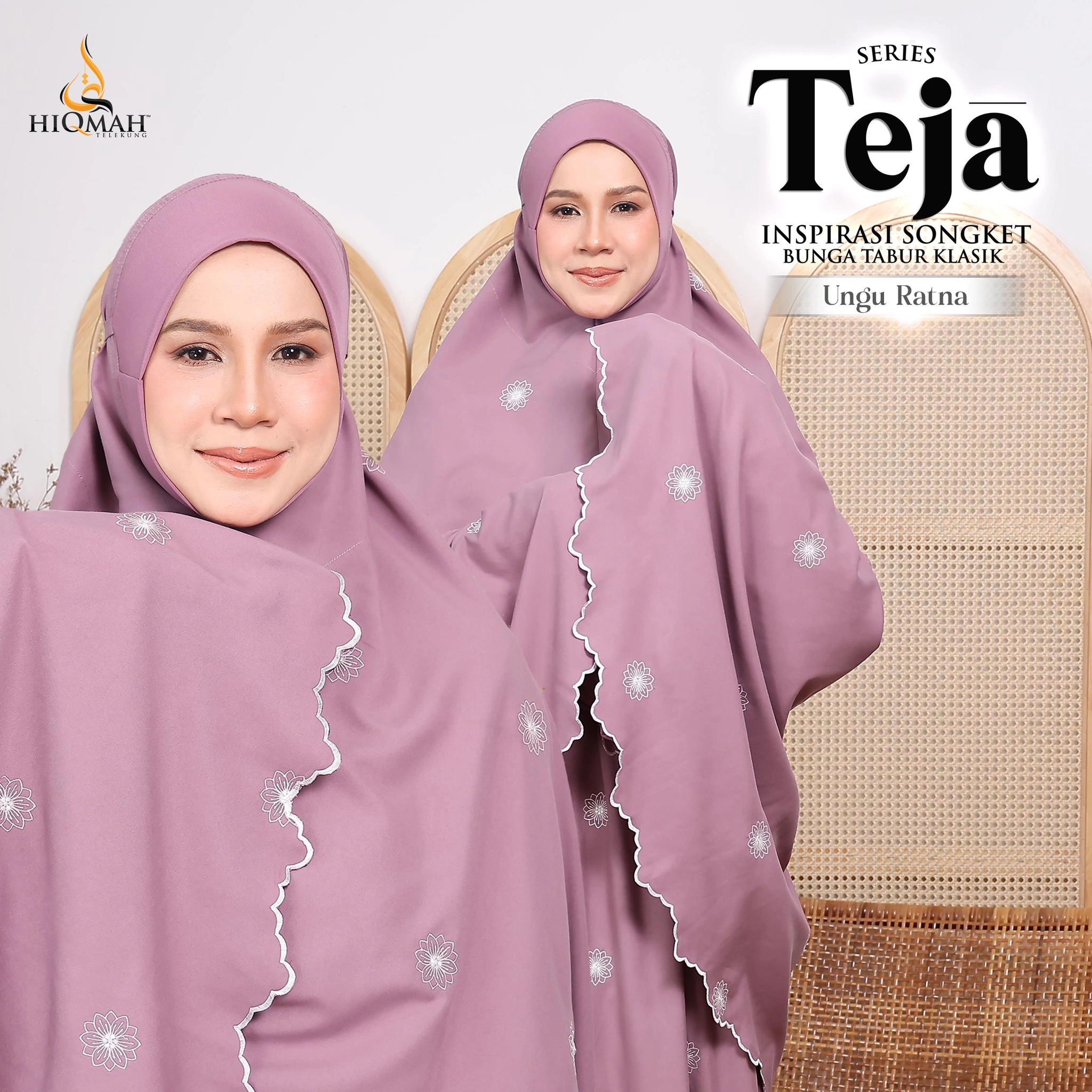Telekung Teja (Preorder)