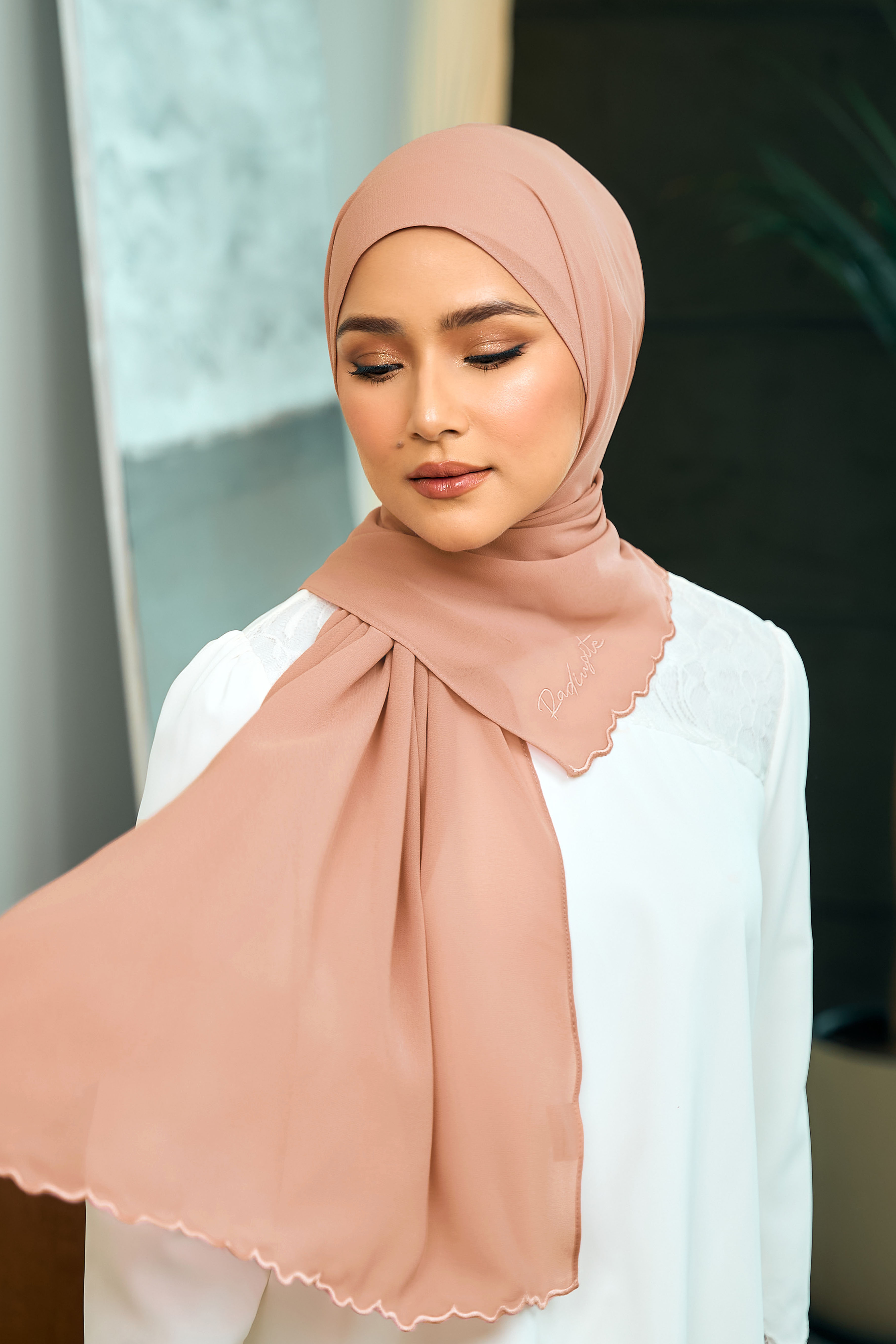 Erika Embroidered Shawl