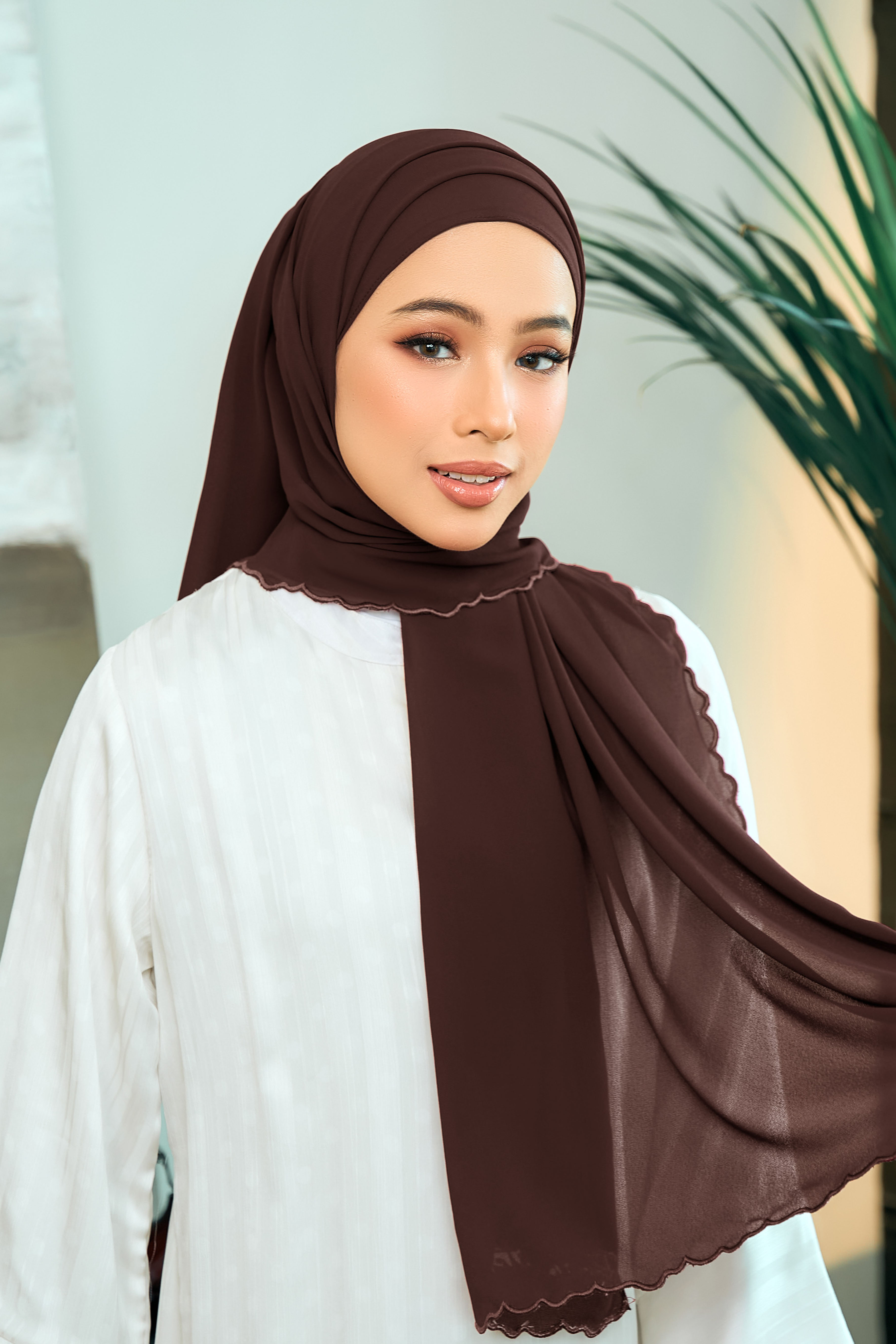 Erika Embroidered Shawl