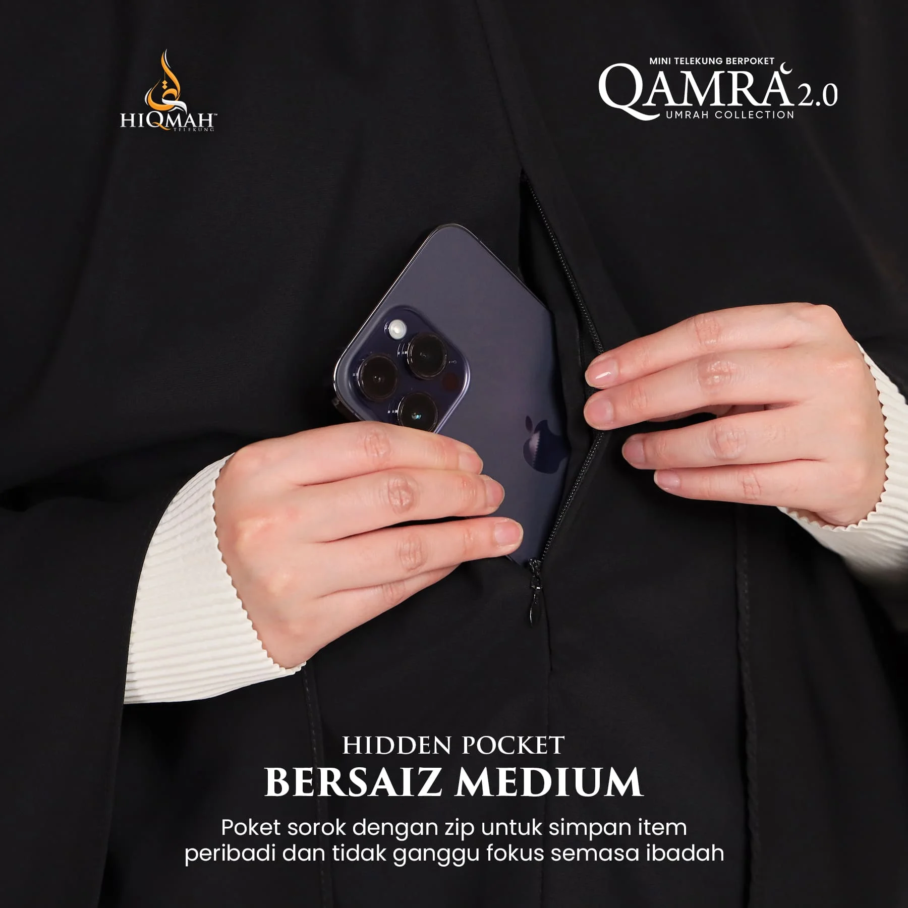 (Preorder) Qamra 2.0 Mini Telekung