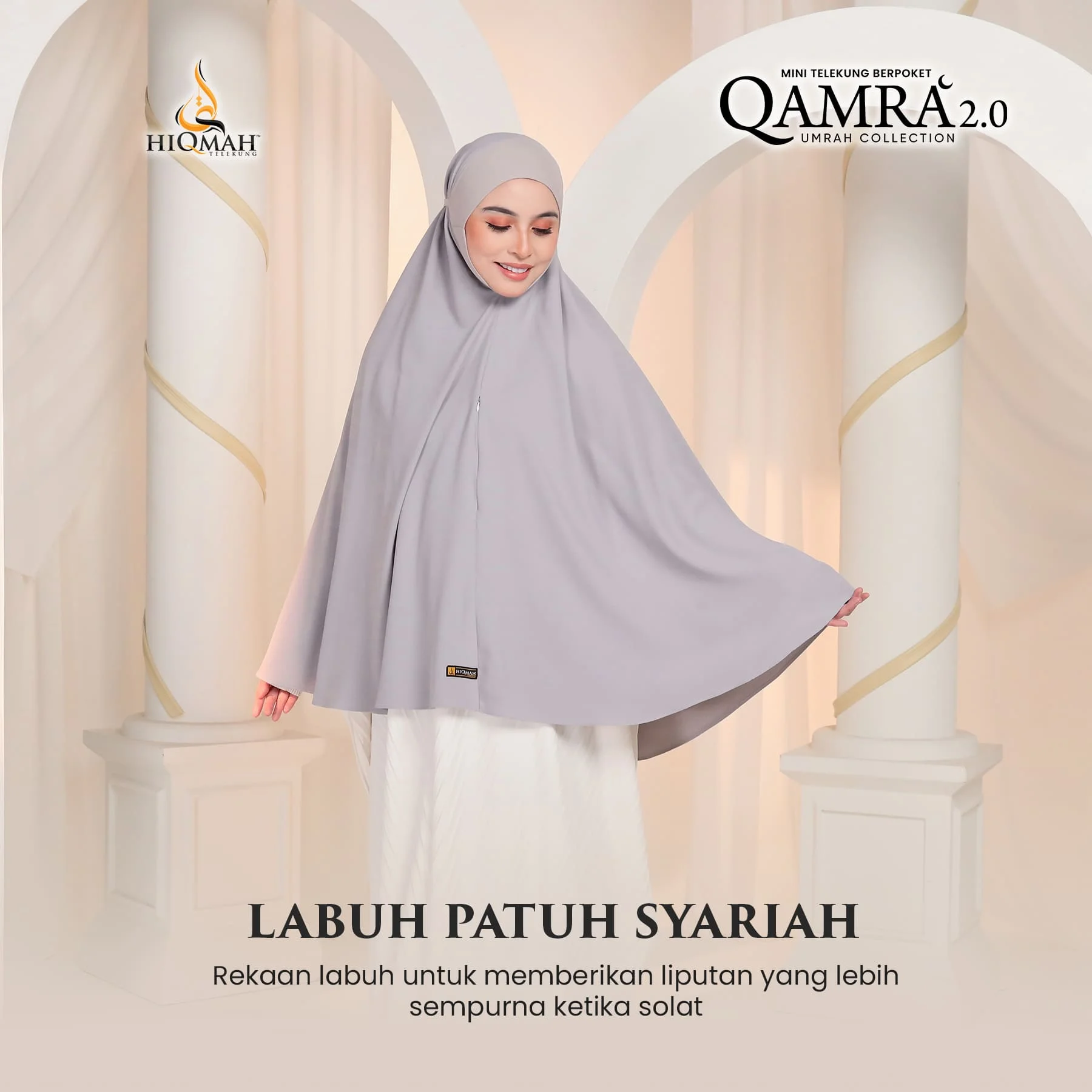 (Preorder) Qamra 2.0 Mini Telekung
