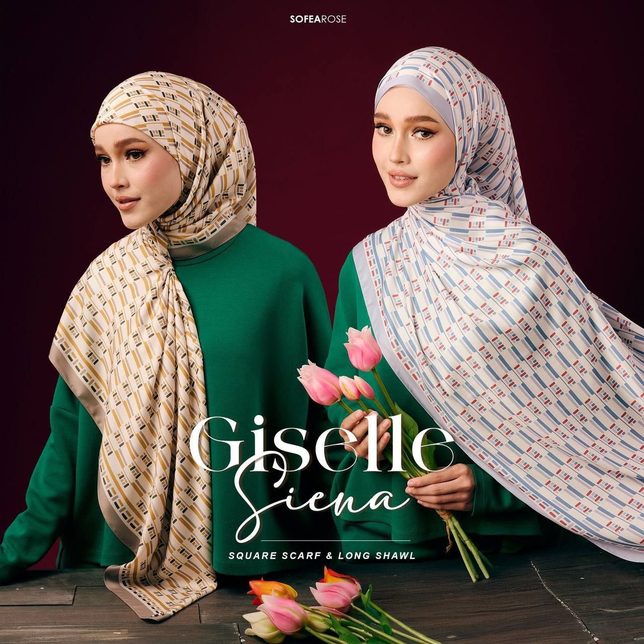 (Preorder) Giselle Siena Square & Shawl