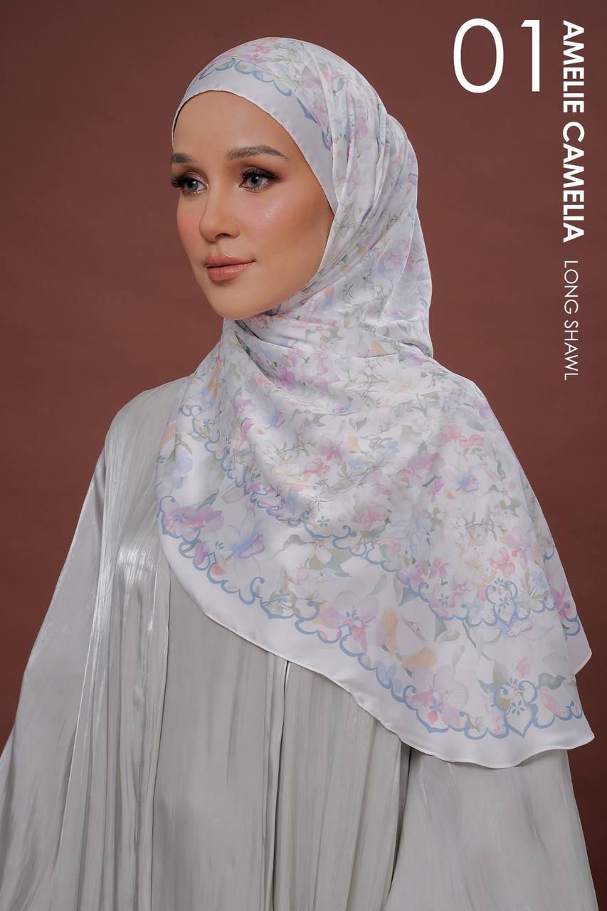 (Preorder) Amelie Camelia Square & Shawl
