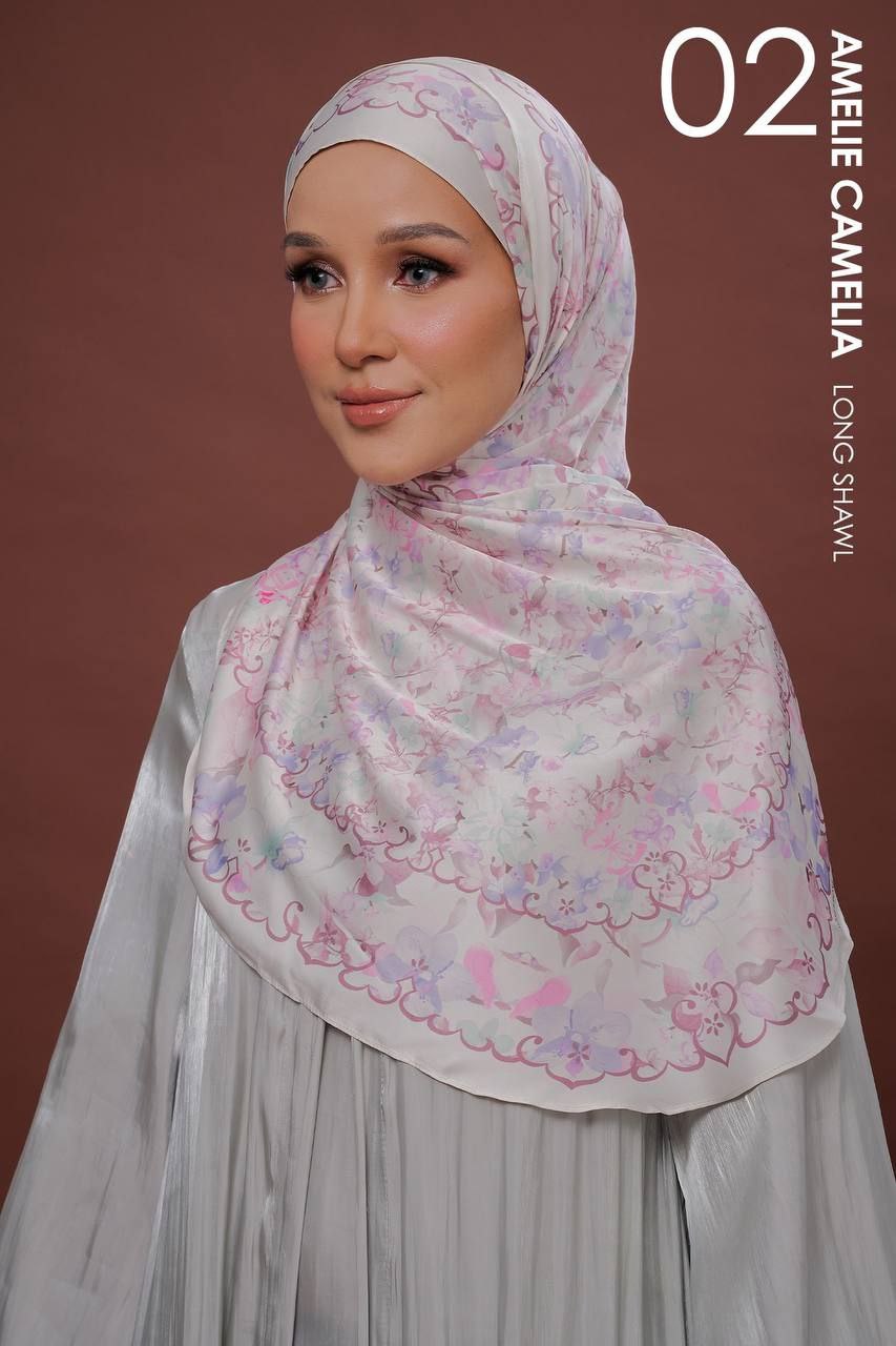 (Preorder) Amelie Camelia Square & Shawl