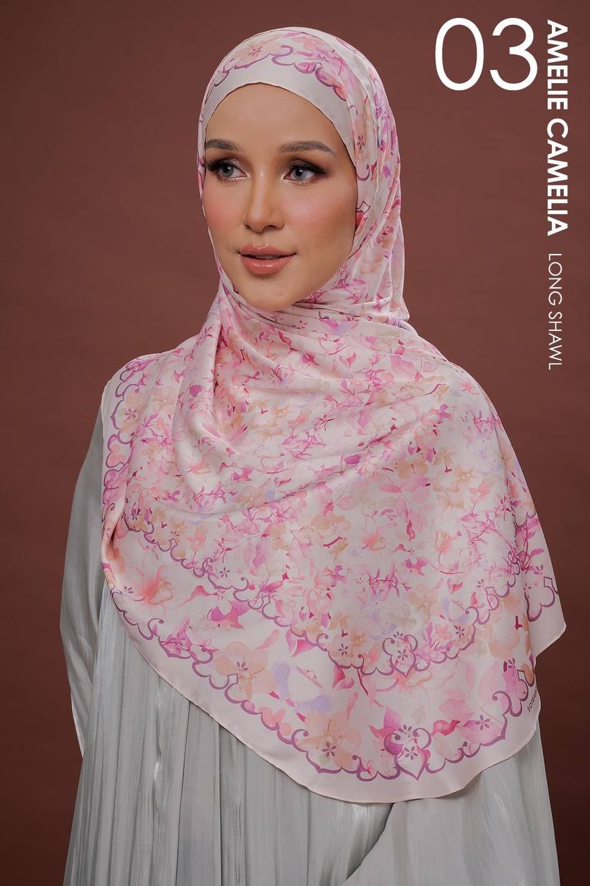 (Preorder) Amelie Camelia Square & Shawl