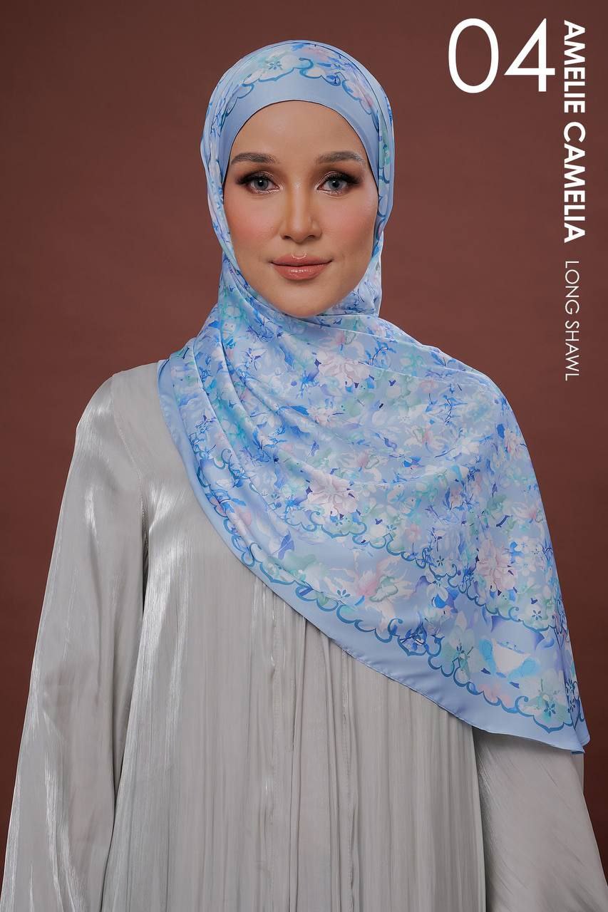 (Preorder) Amelie Camelia Square & Shawl
