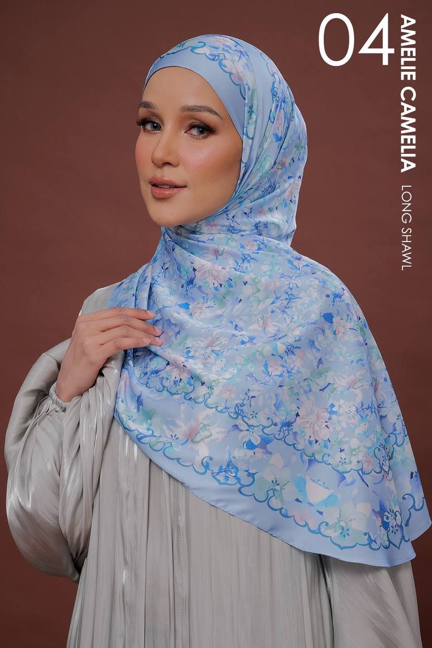 (Preorder) Amelie Camelia Square & Shawl