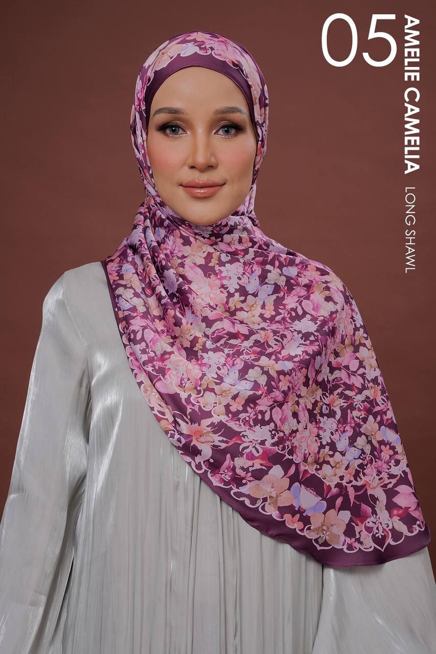 (Preorder) Amelie Camelia Square & Shawl