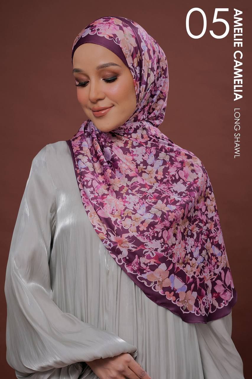 (Preorder) Amelie Camelia Square & Shawl