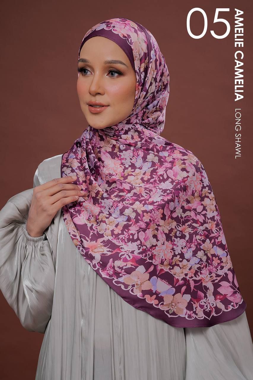 (Preorder) Amelie Camelia Square & Shawl