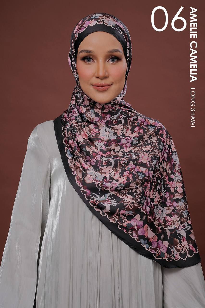 (Preorder) Amelie Camelia Square & Shawl