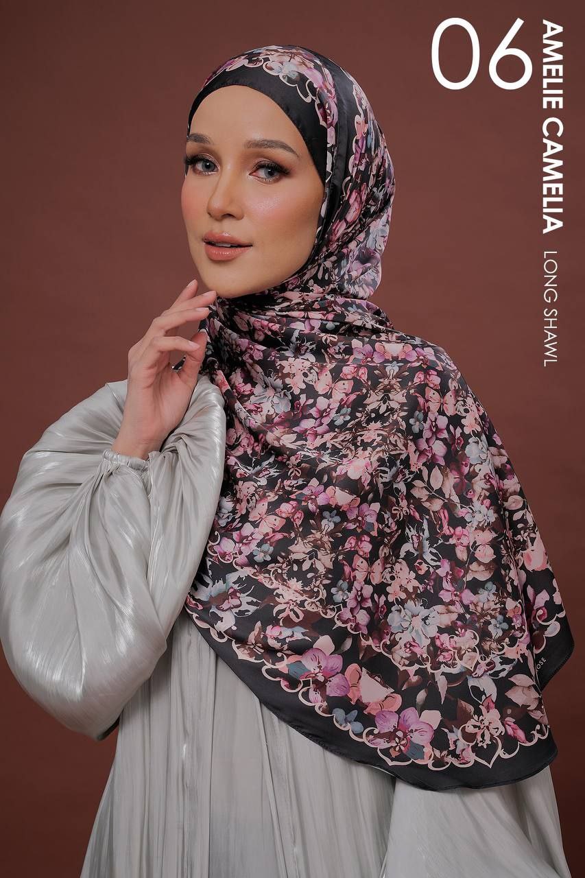 (Preorder) Amelie Camelia Square & Shawl