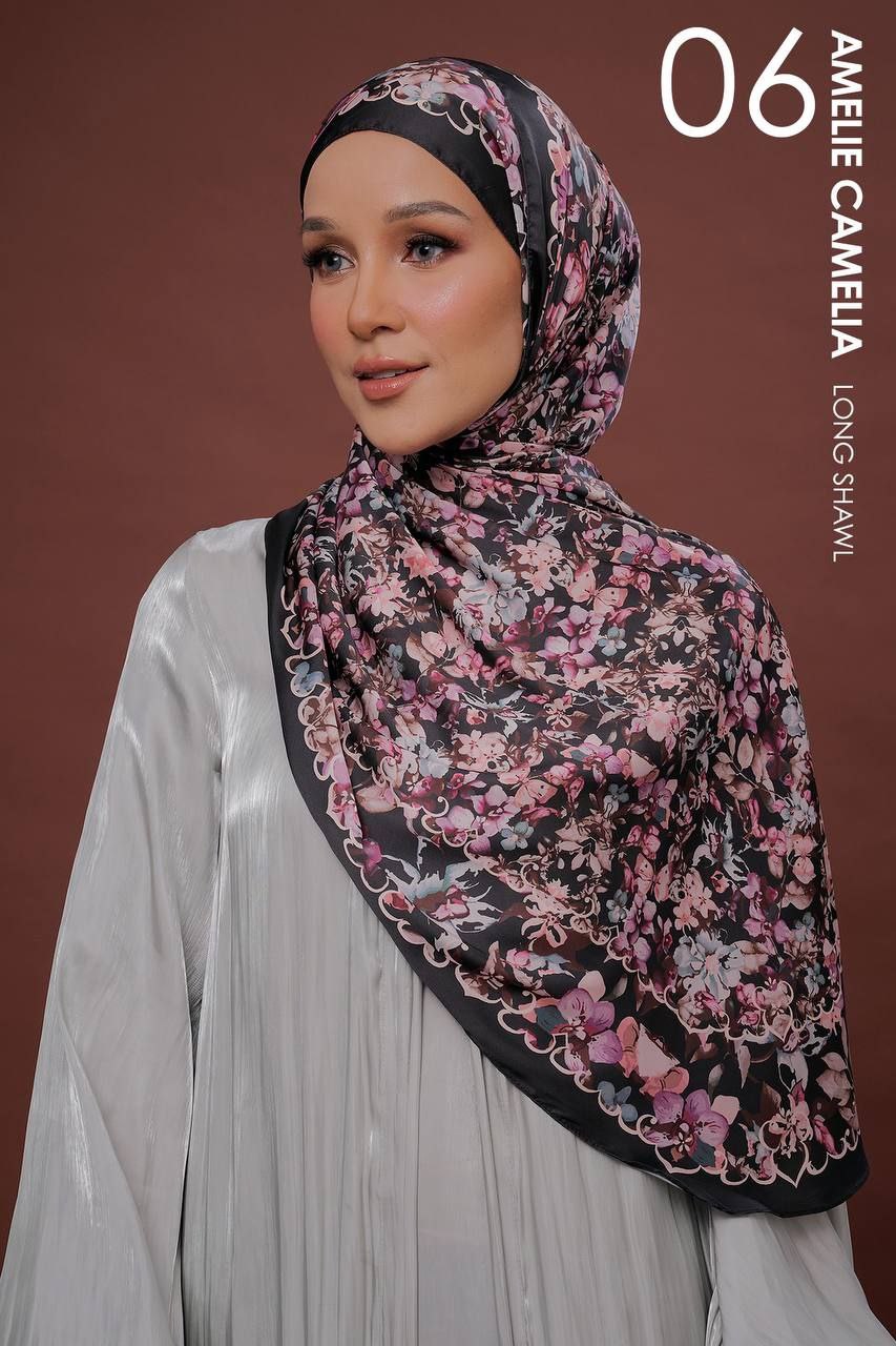 (Preorder) Amelie Camelia Square & Shawl