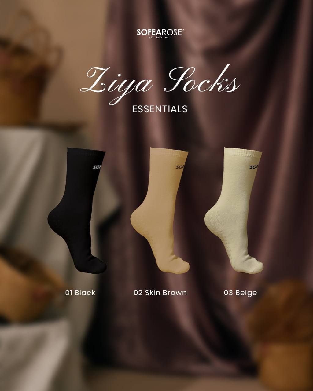 (Preorder) Ziya Bamboo Socks